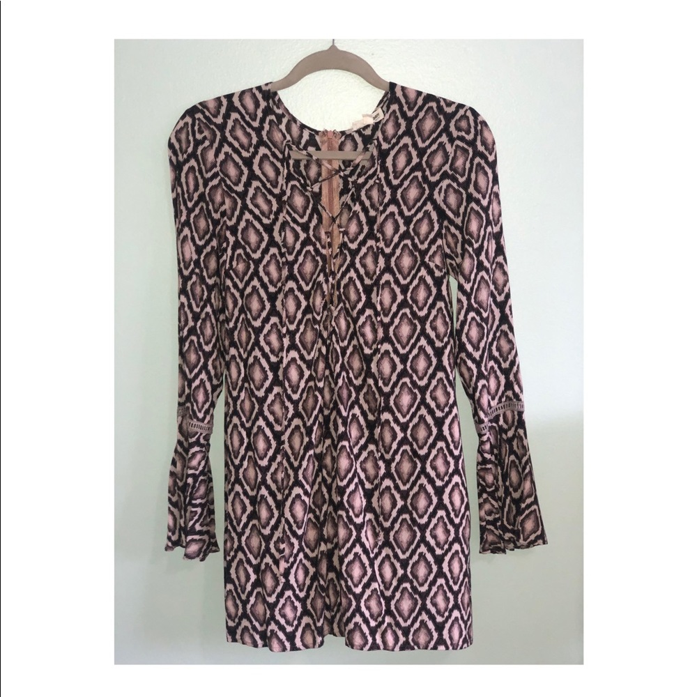 Boutique Bell Sleeved Dress